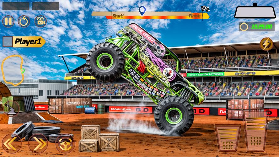 Monster Truck: Derby Games スクリーンショット 1