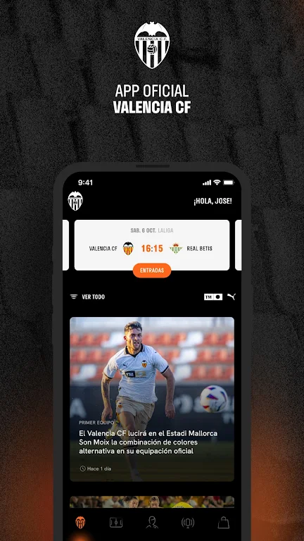 Valencia CF - Official App Screenshot 0