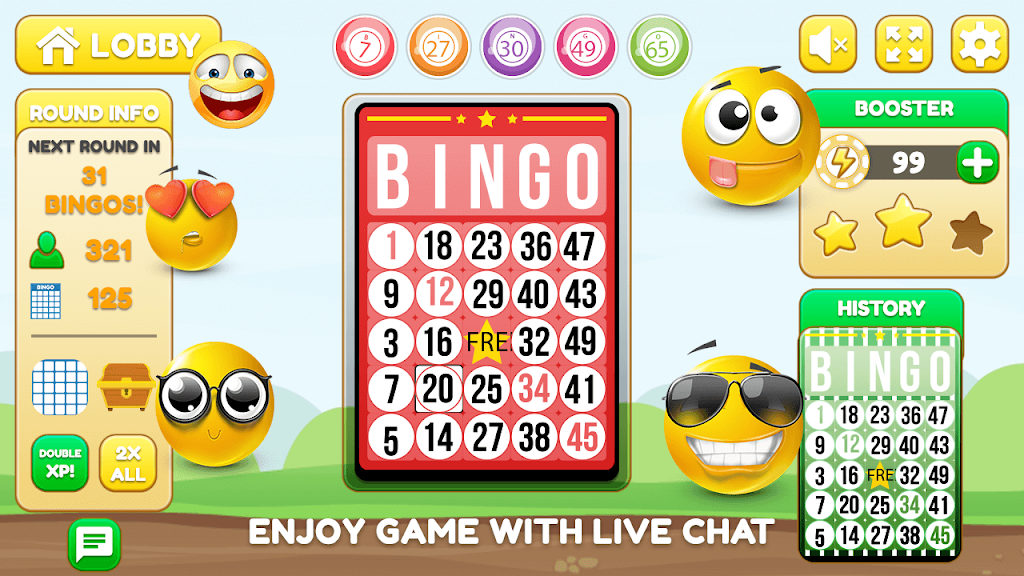 Bingo King-Free Bingo Games-Bingo Party-Bingo স্ক্রিনশট 2