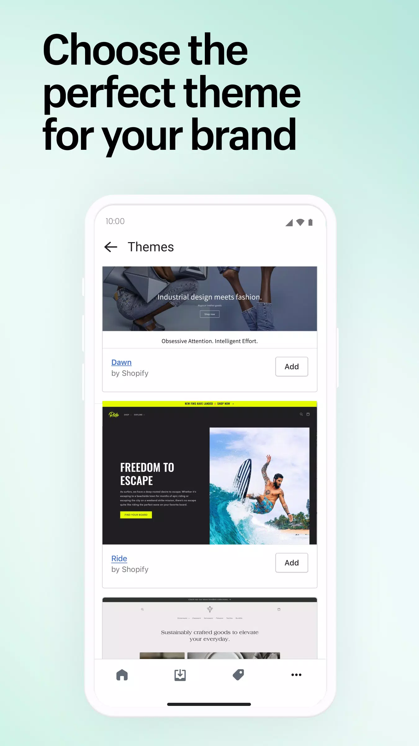 Shopify Ekran Görüntüsü 2
