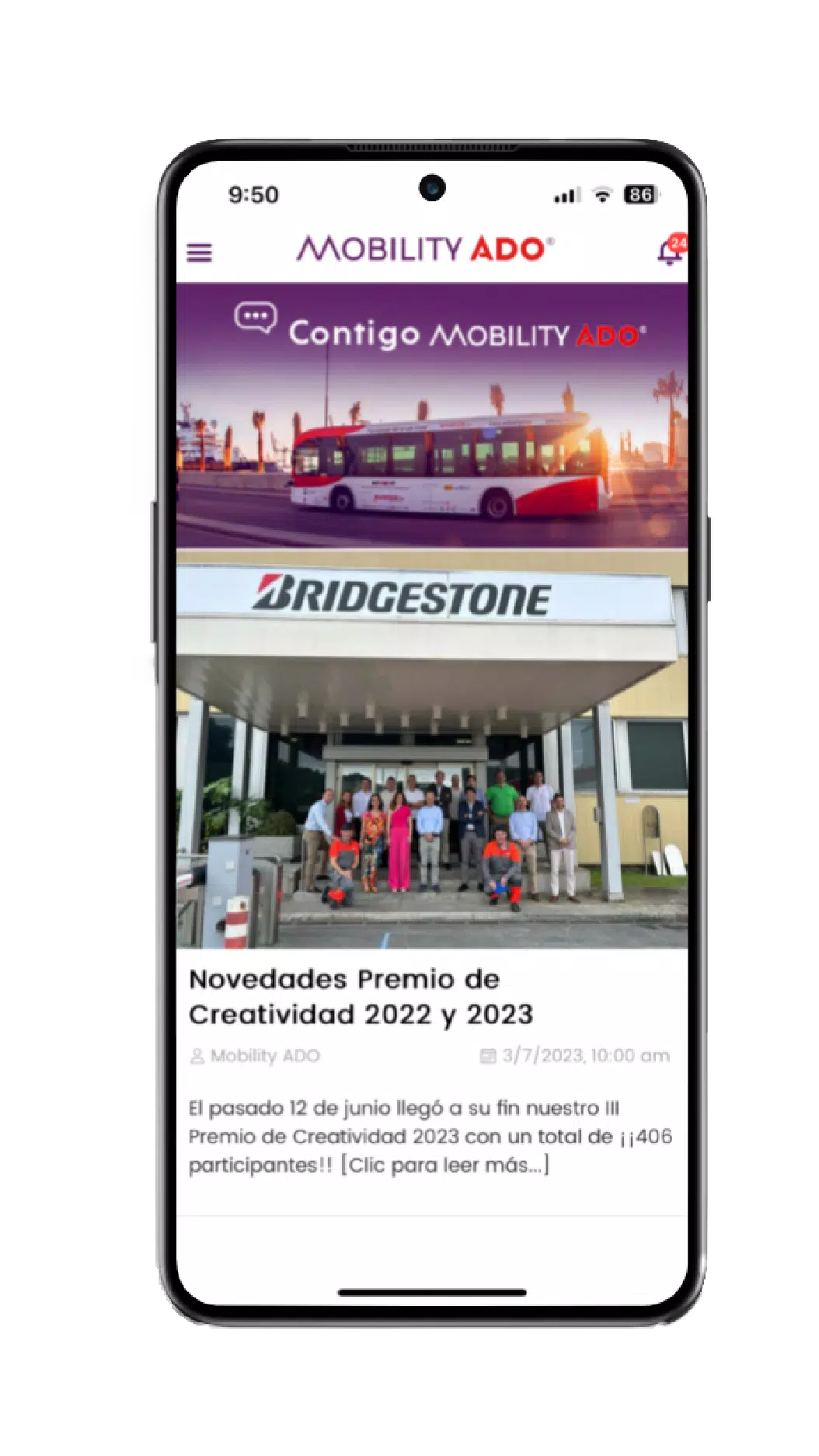MobilityADO ConectADOs 2.0 Tangkapan skrin 1