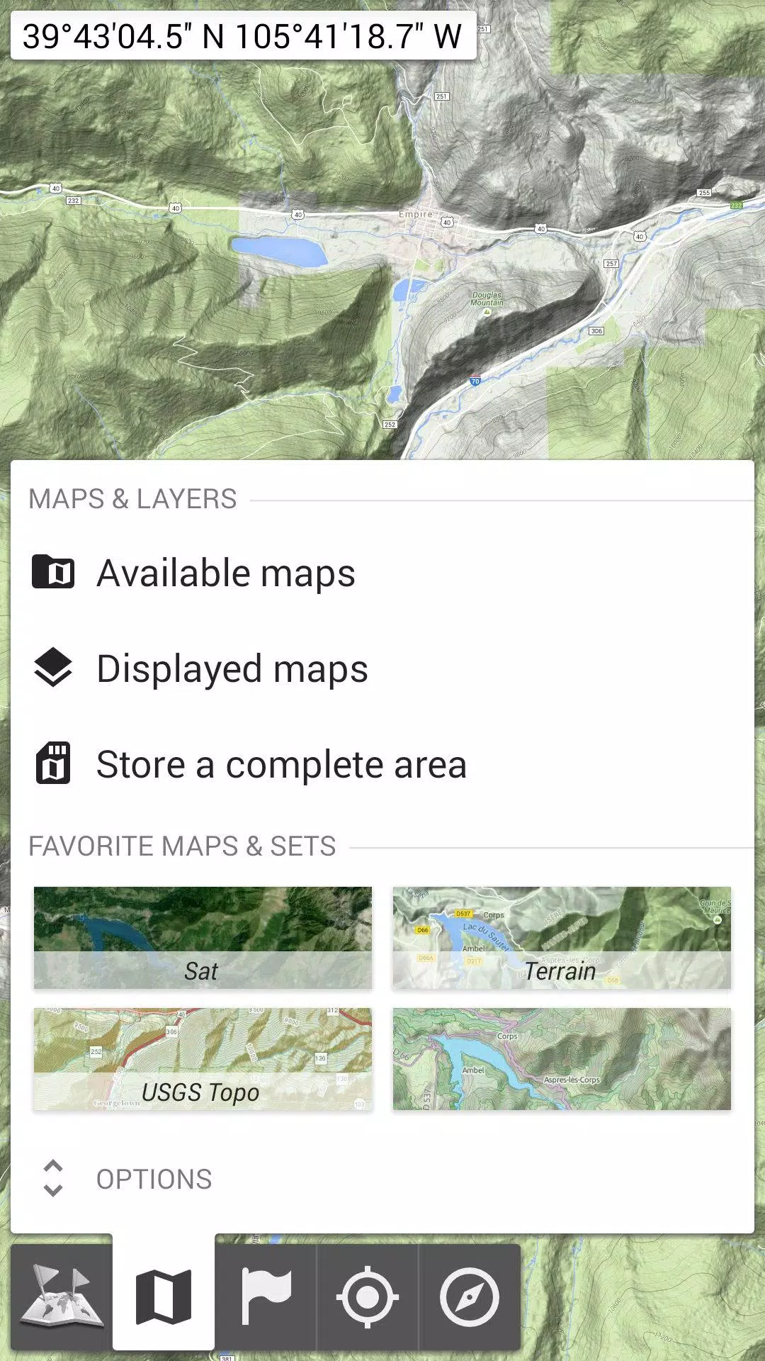 All-In-One Offline Maps ဖန်သားပြင်ဓာတ်ပုံ 1