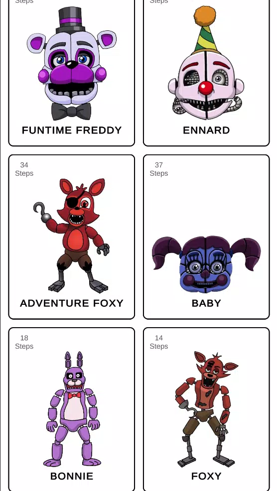 How to draw fnaffs スクリーンショット 1