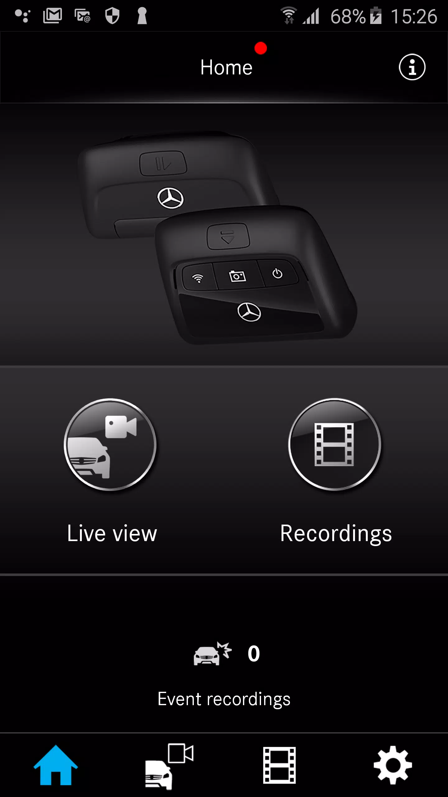 Mercedes-Benz Dashcam Captura de pantalla 0