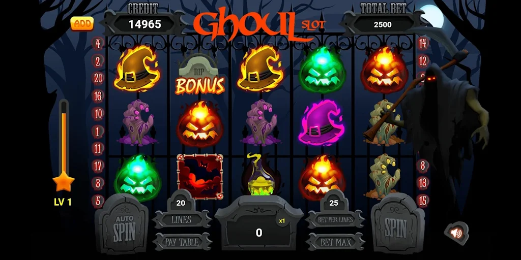 Ghoul Slot SE Schermafbeelding 3