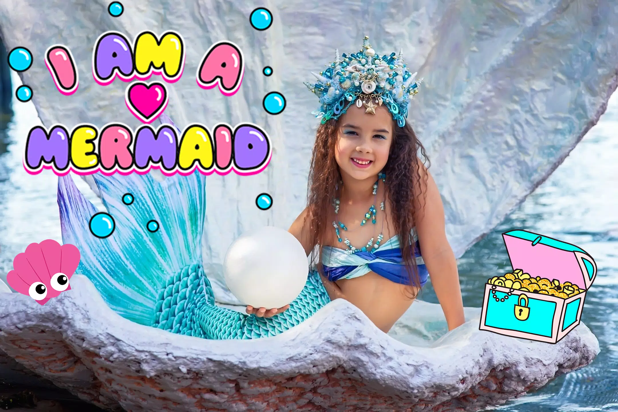 Mermaid Magic Photo Editor Скриншот 0