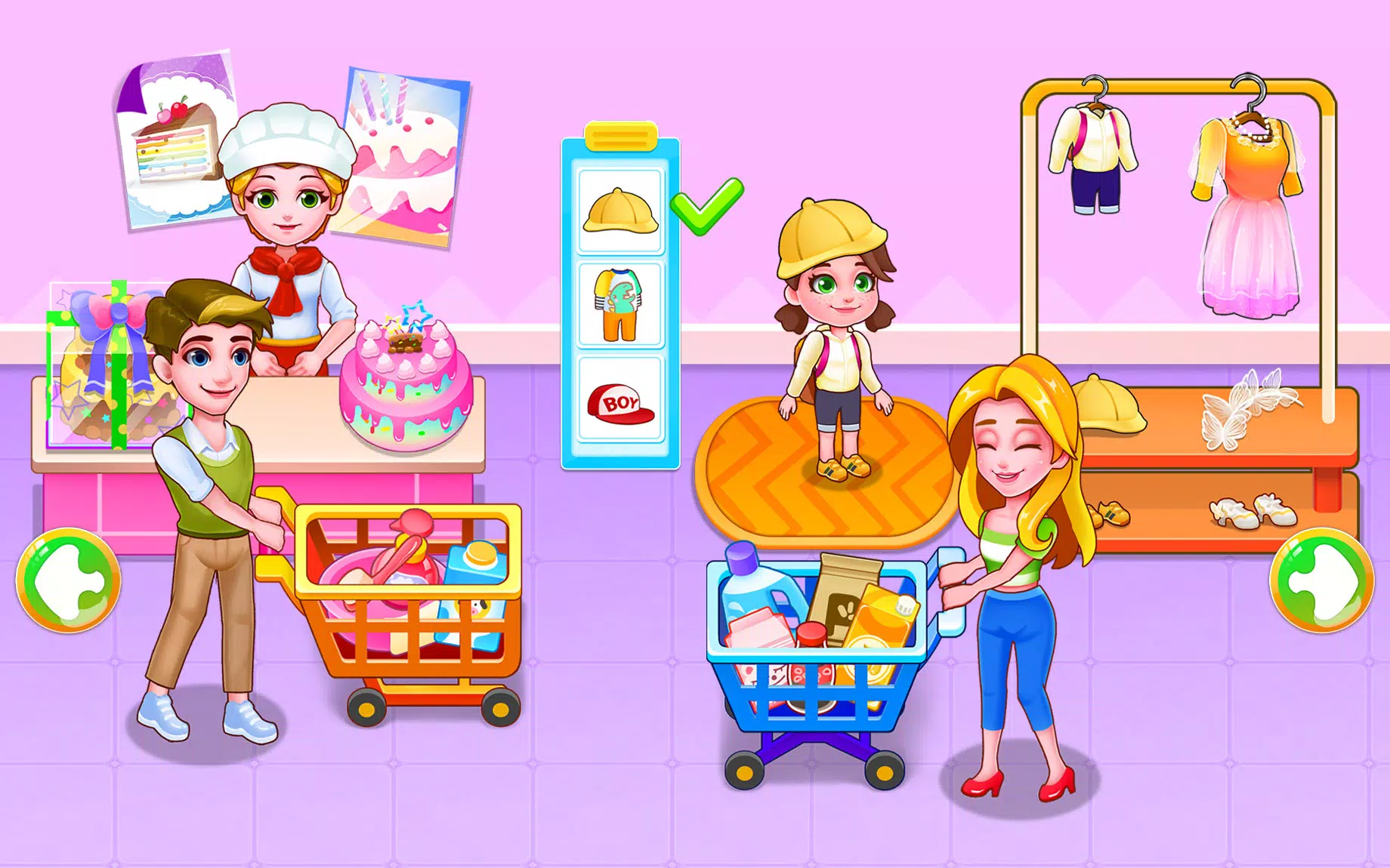 Supermarket Go Shopping Скриншот 3