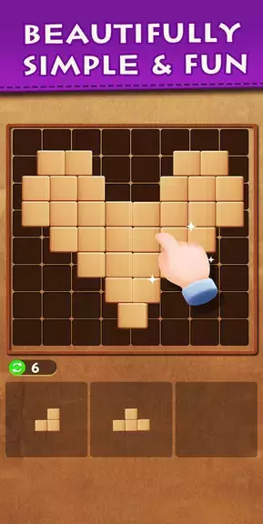 Wood Block Puzzle Classic Game स्क्रीनशॉट 3