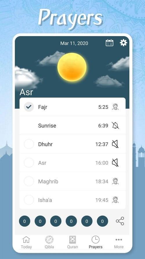 Muslim Pocket - Prayer Times,  Screenshot 3