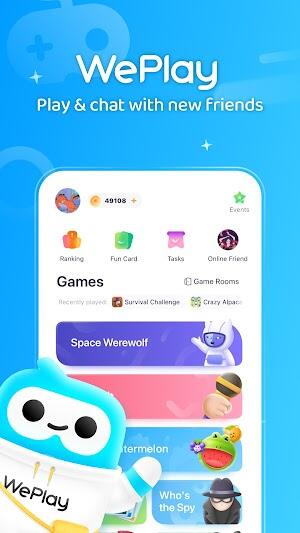 WePlay - Party Game & Chat Screenshot 0