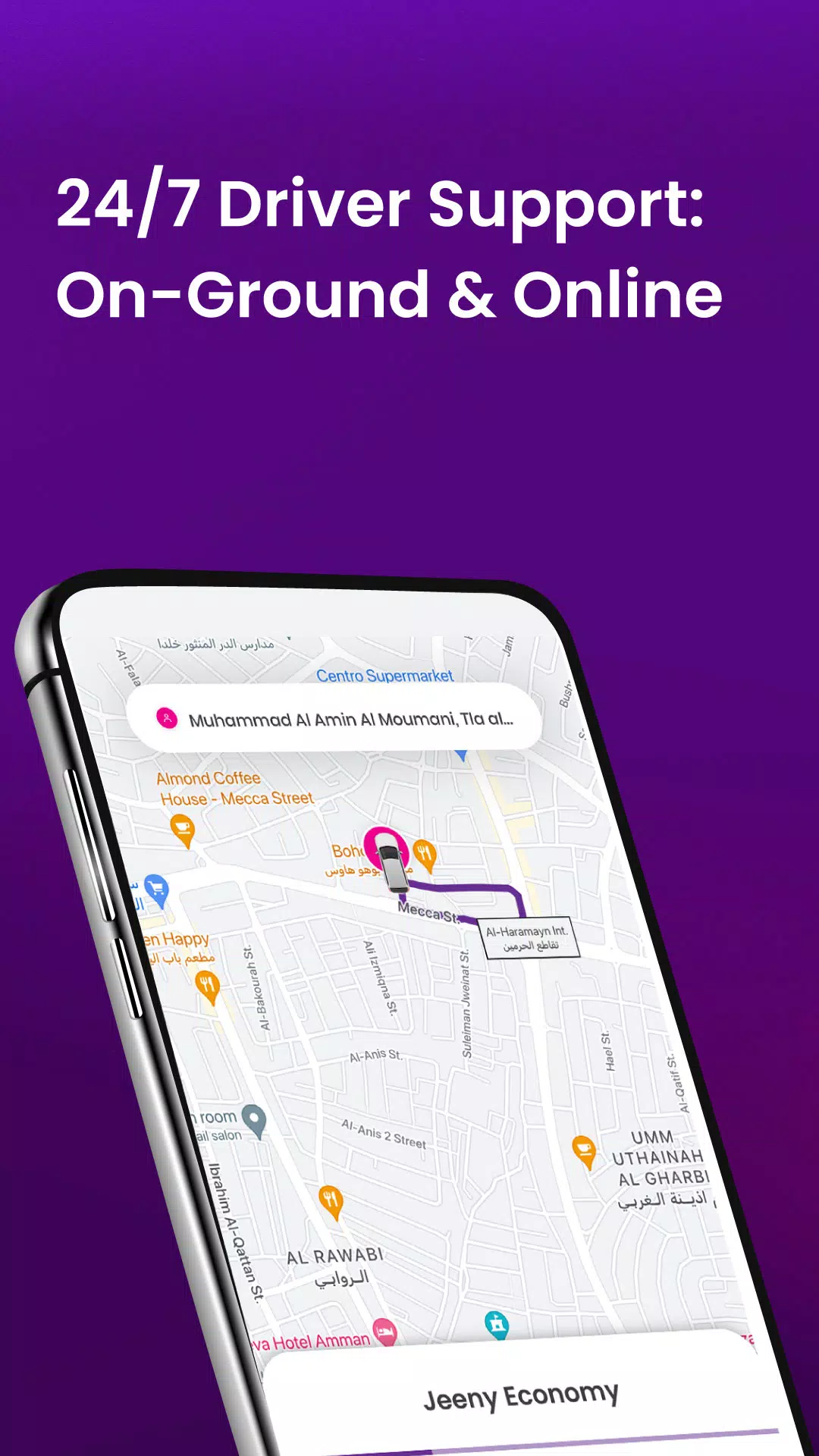 Jeeny - Drive and earn money Ekran Görüntüsü 2