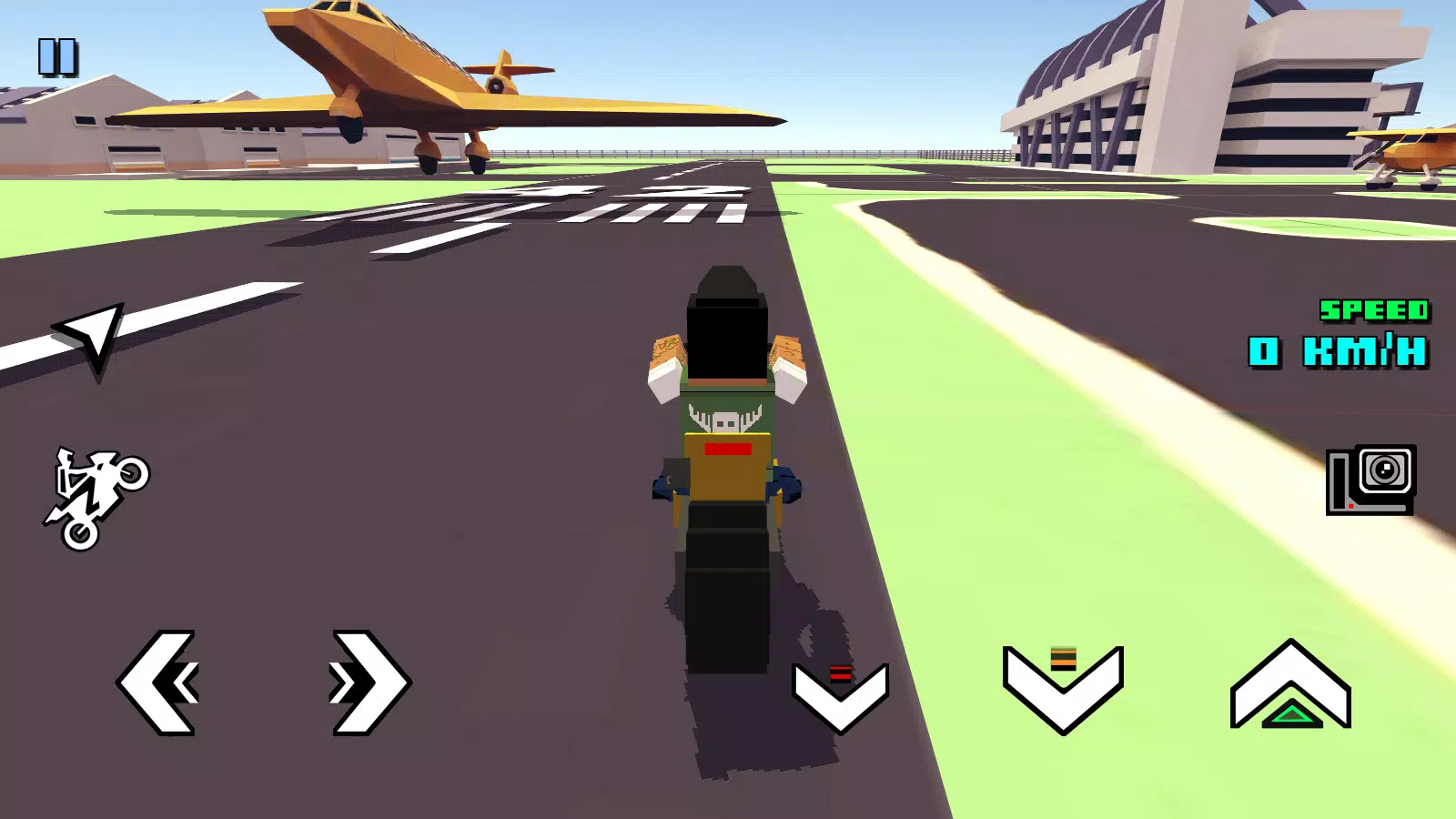 Blocky Moto Racing स्क्रीनशॉट 3