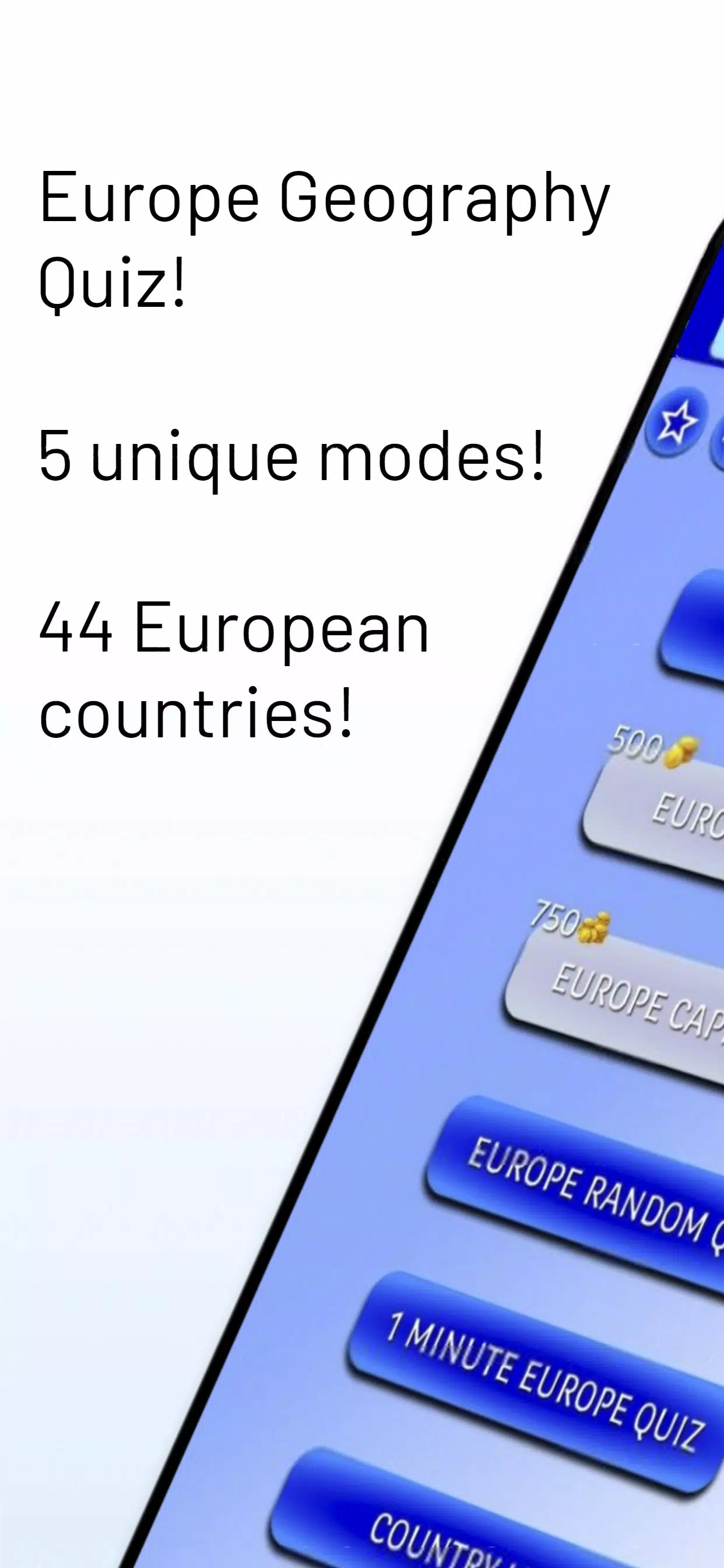 Europe Geography Quiz Schermafbeelding 0