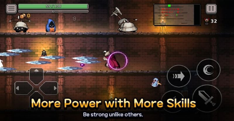 Dungeon Slasher: Roguelike ဖန်သားပြင်ဓာတ်ပုံ 2