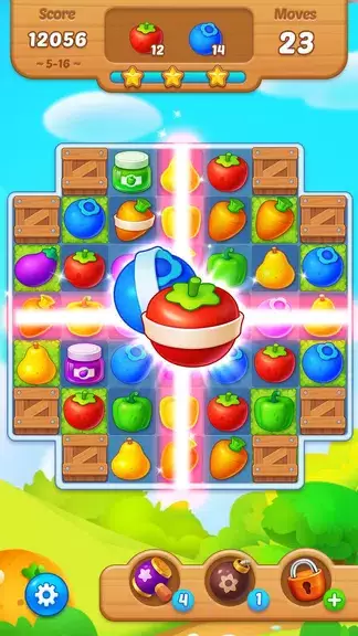 Fruit Garden Blast स्क्रीनशॉट 1