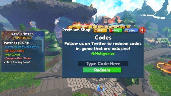 Elemental Dungeons - Redeem Codes