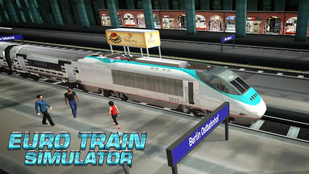 Euro Bullet Train Simulator Ảnh chụp màn hình 0