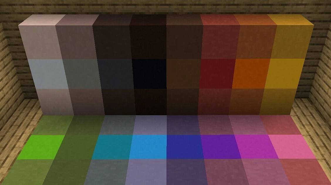 Minecraftのテラコッタ