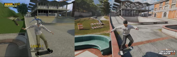 Tony Hawk's Pro Skater 3 + 4 gameplay screenshot