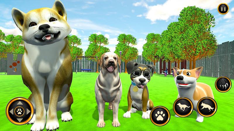 Dog Life Simulator Dog Games Captura de tela 0