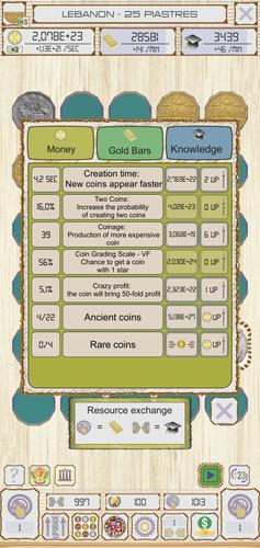 Coins Collector Inc. Idle Captura de tela 3