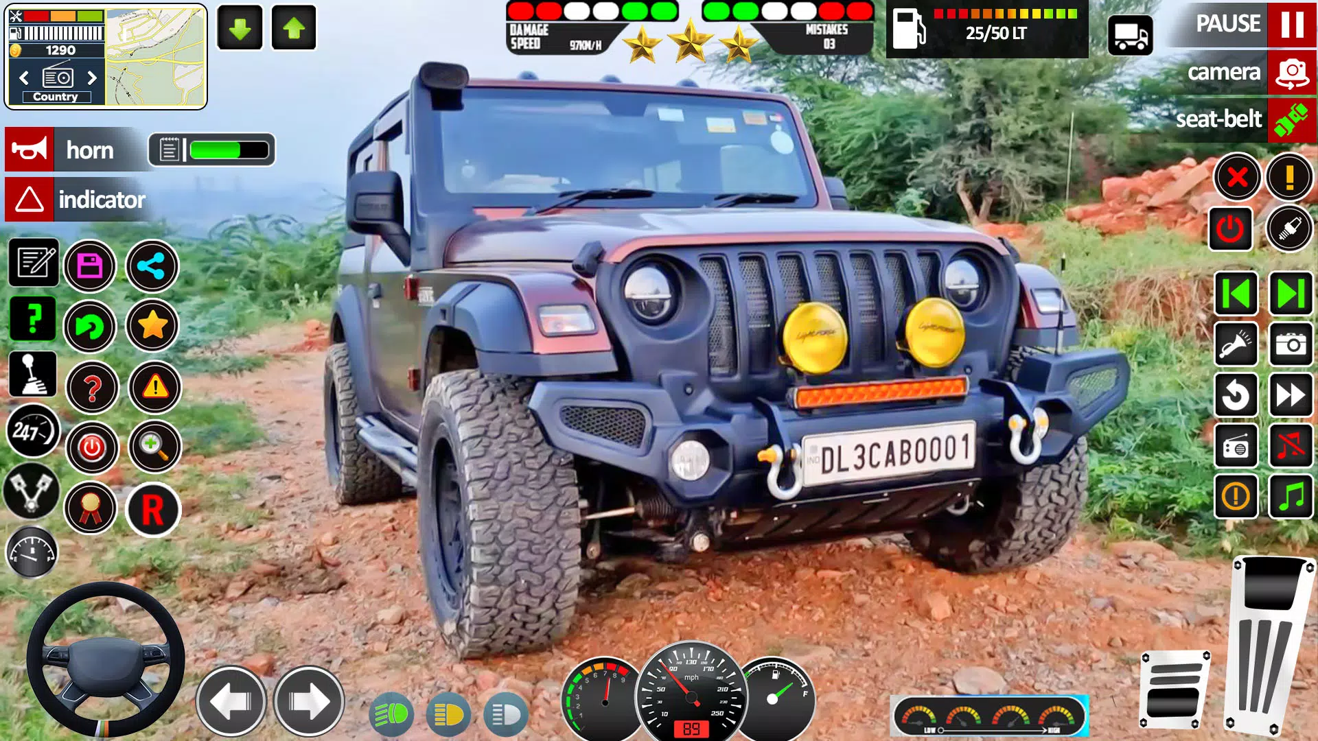 Offroad Jeep Game Simulator 3d Screenshot 1