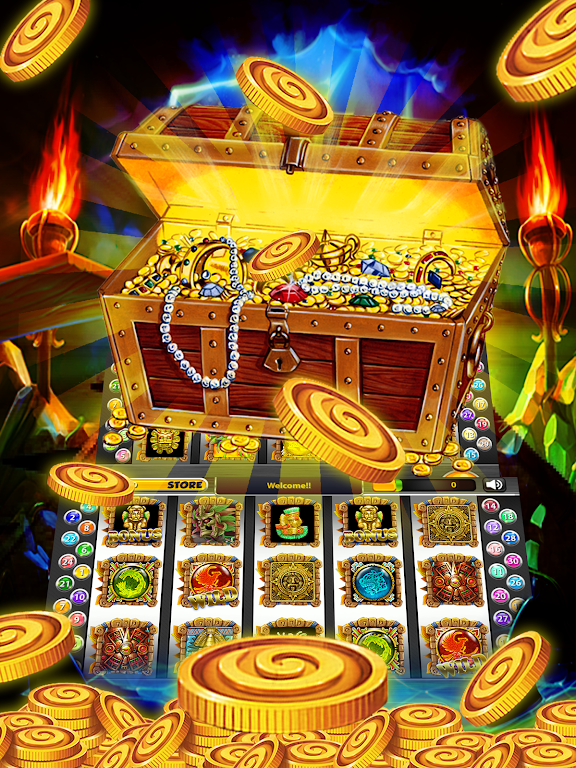 Inca Treasure Slots – Free Schermafbeelding 2