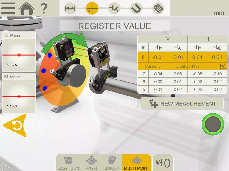 Easy-Laser XT Alignment Captura de tela 1