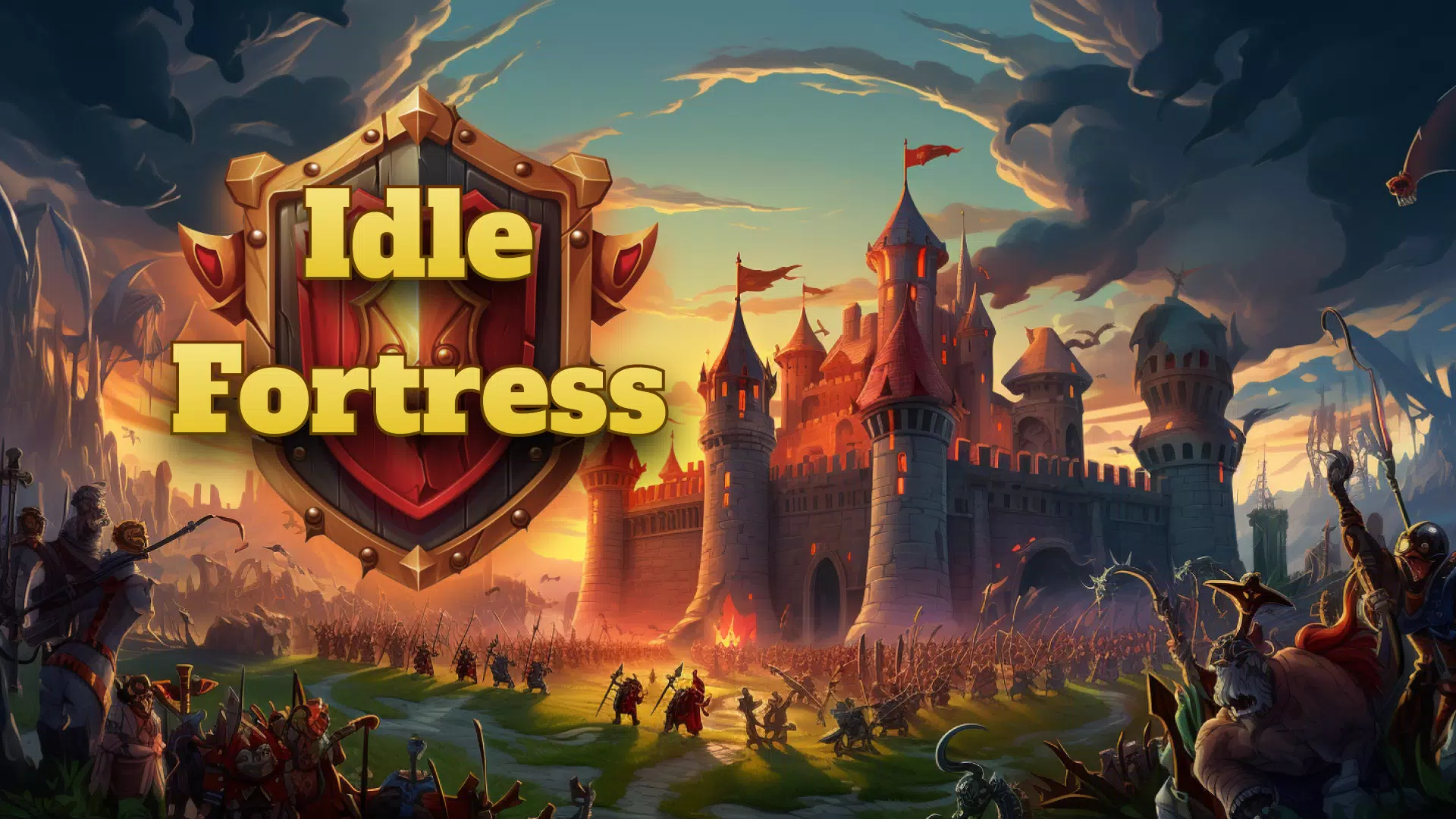 Idle Fortress: Tower Defence Ảnh chụp màn hình 3