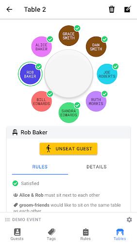 Table Tailor: Seating Planner ဖန်သားပြင်ဓာတ်ပုံ 2