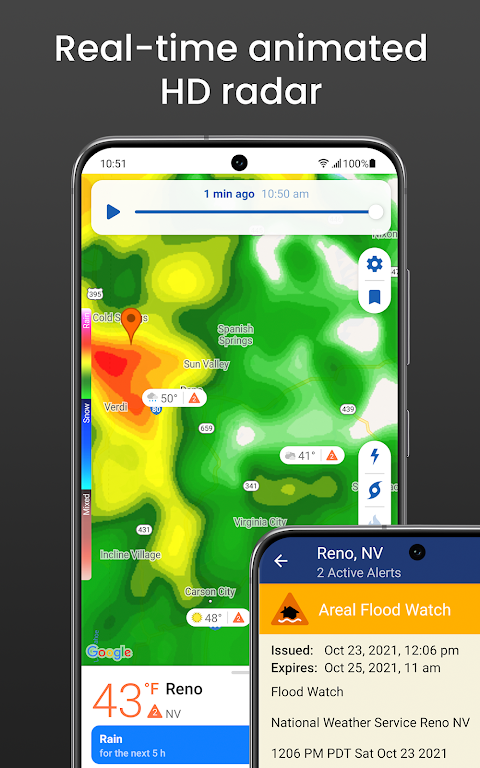 Clime: NOAA Weather Radar Live 스크린샷 2