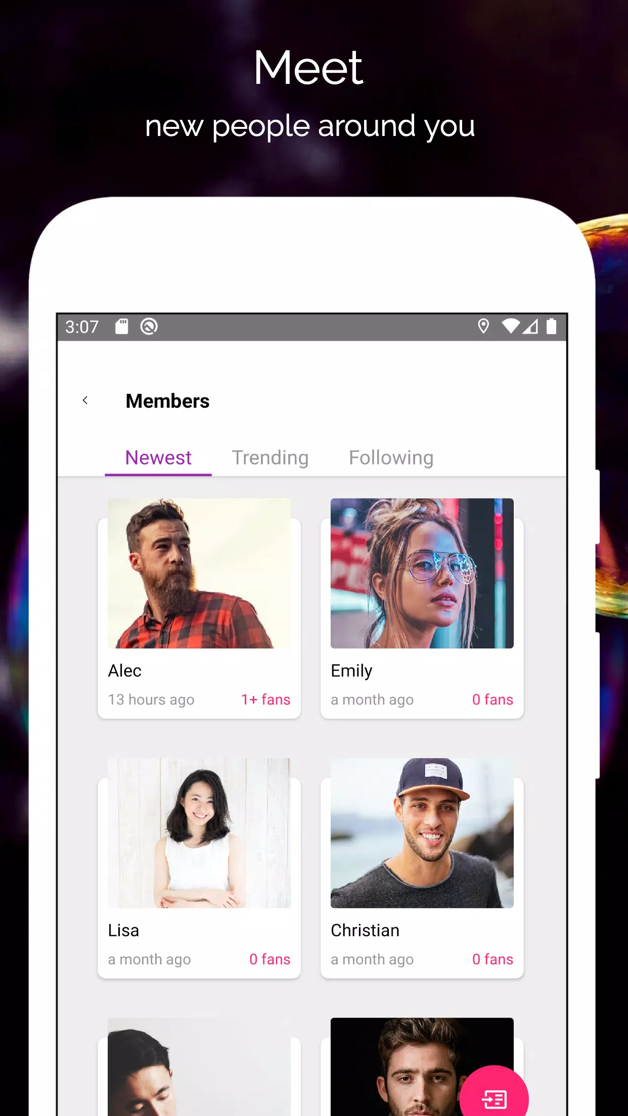 Holler Away: Mingle & Engage w 스크린샷 2