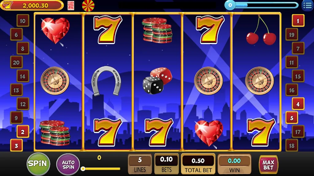 Texas Hold'em + Slot Machines 2 in 1 स्क्रीनशॉट 1