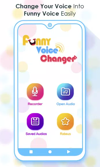 Voice Changer - Funny Recorder 스크린샷 0