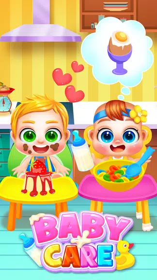 My Baby Care Newborn Games ဖန်သားပြင်ဓာတ်ပုံ 2