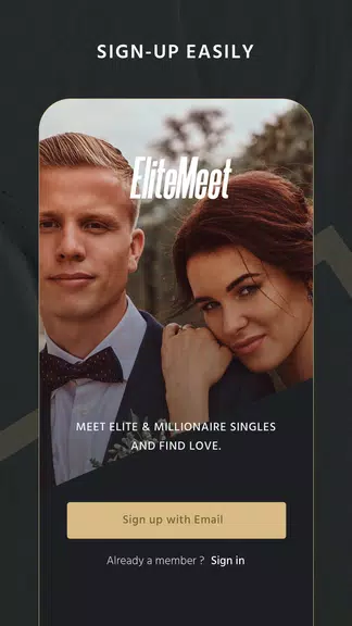 Elite Meet: Rich Dating & Chat Ảnh chụp màn hình 0