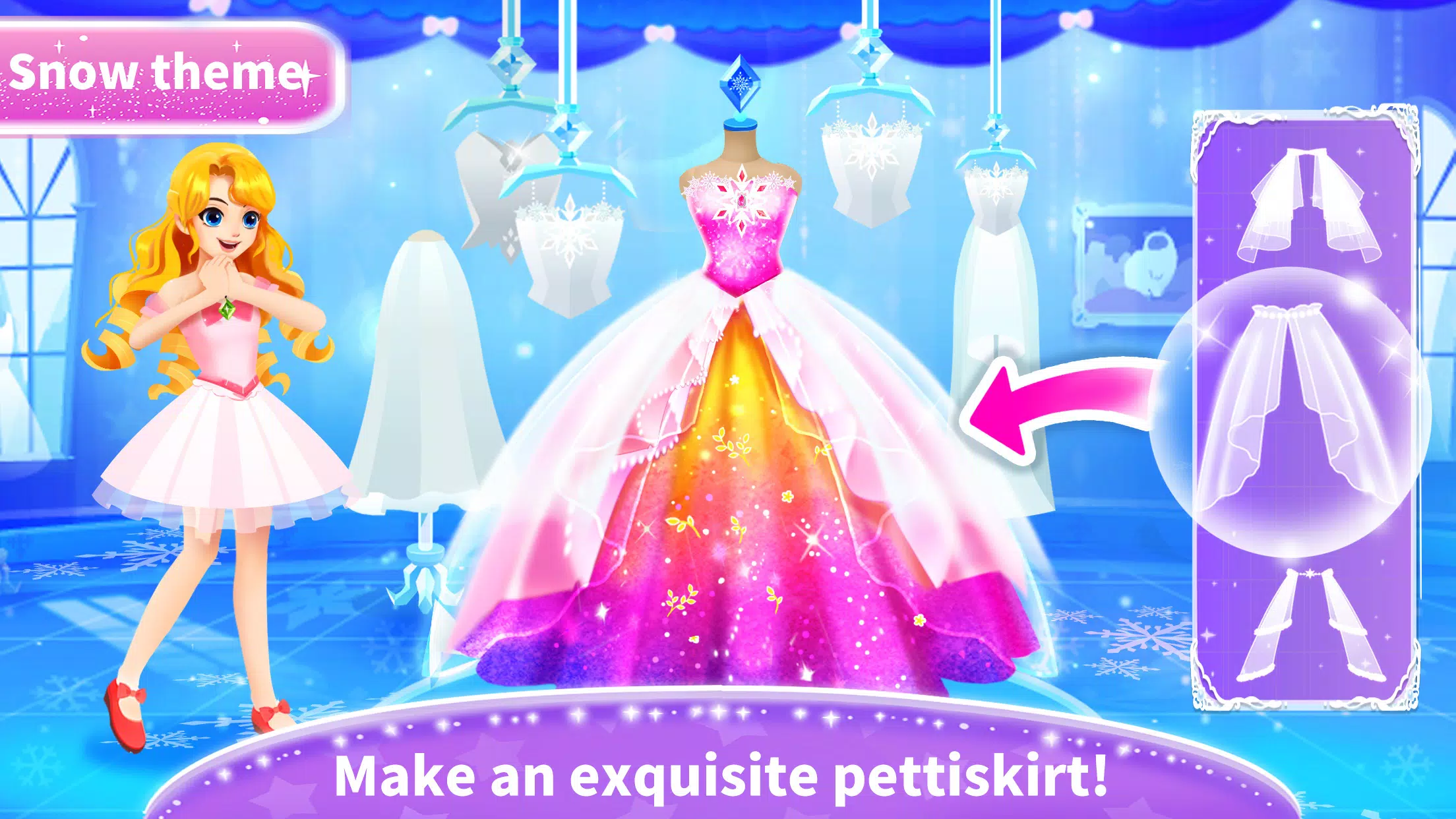 Vestido de princesa 2 Captura de pantalla 1