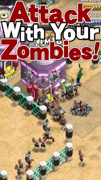 UNDEAD FACTORY -  Zombie game. Screenshot 3