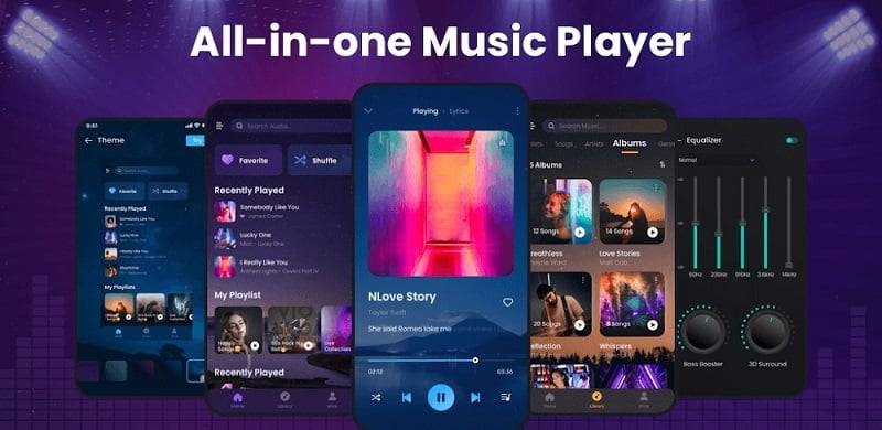 Offline Music Player: My Music स्क्रीनशॉट 0