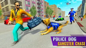 US Police Dog Crime Chase Game應用截圖第3張