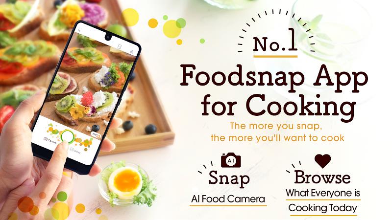 Snapdish Food Camera & Recipes Ảnh chụp màn hình 0