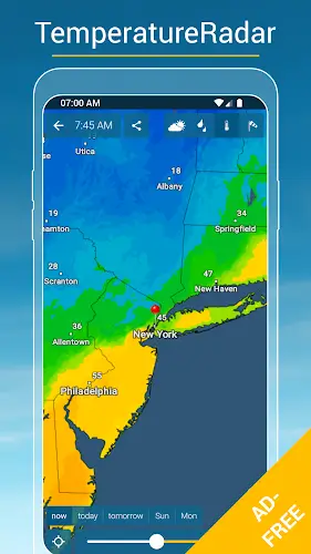 Weather & Radar USA - Pro Tangkapan skrin 0