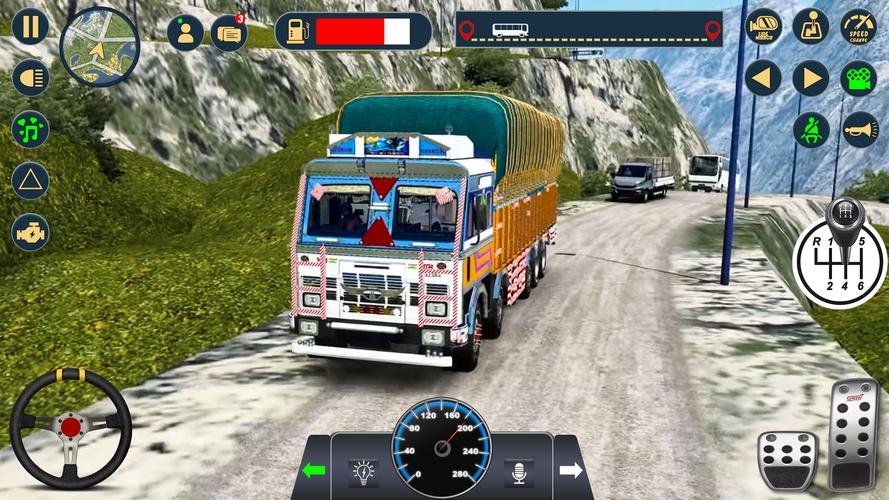 Indian Truck Drive Lorry Games Скриншот 0