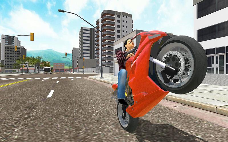 Motorbike Rush Drive Simulator ဖန်သားပြင်ဓာတ်ပုံ 2