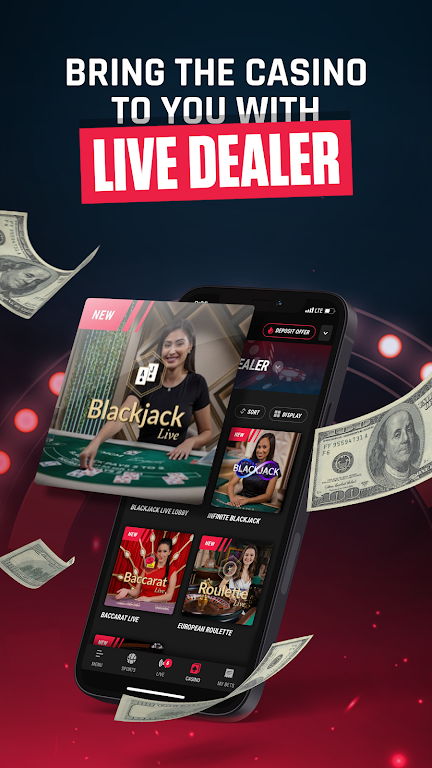 PointsBet NJ Online Casino Ảnh chụp màn hình 2