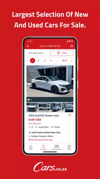 Cars.co.za स्क्रीनशॉट 2