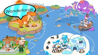 Aha World: School Day 스크린샷 2