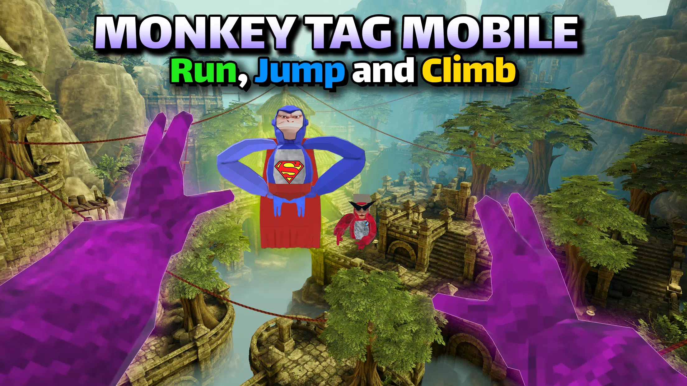 Monkey Tag Mobile Screenshot 1