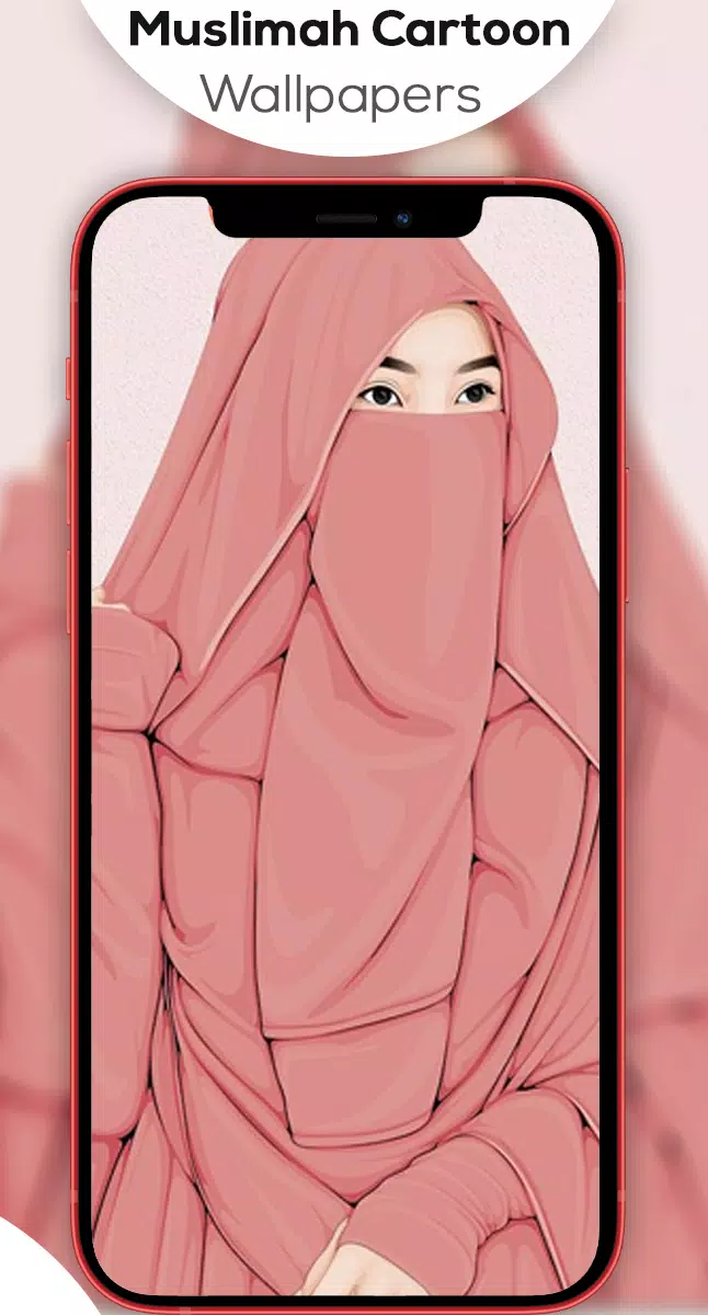 Muslimah Cartoon Wallpapers HD应用截图第2张