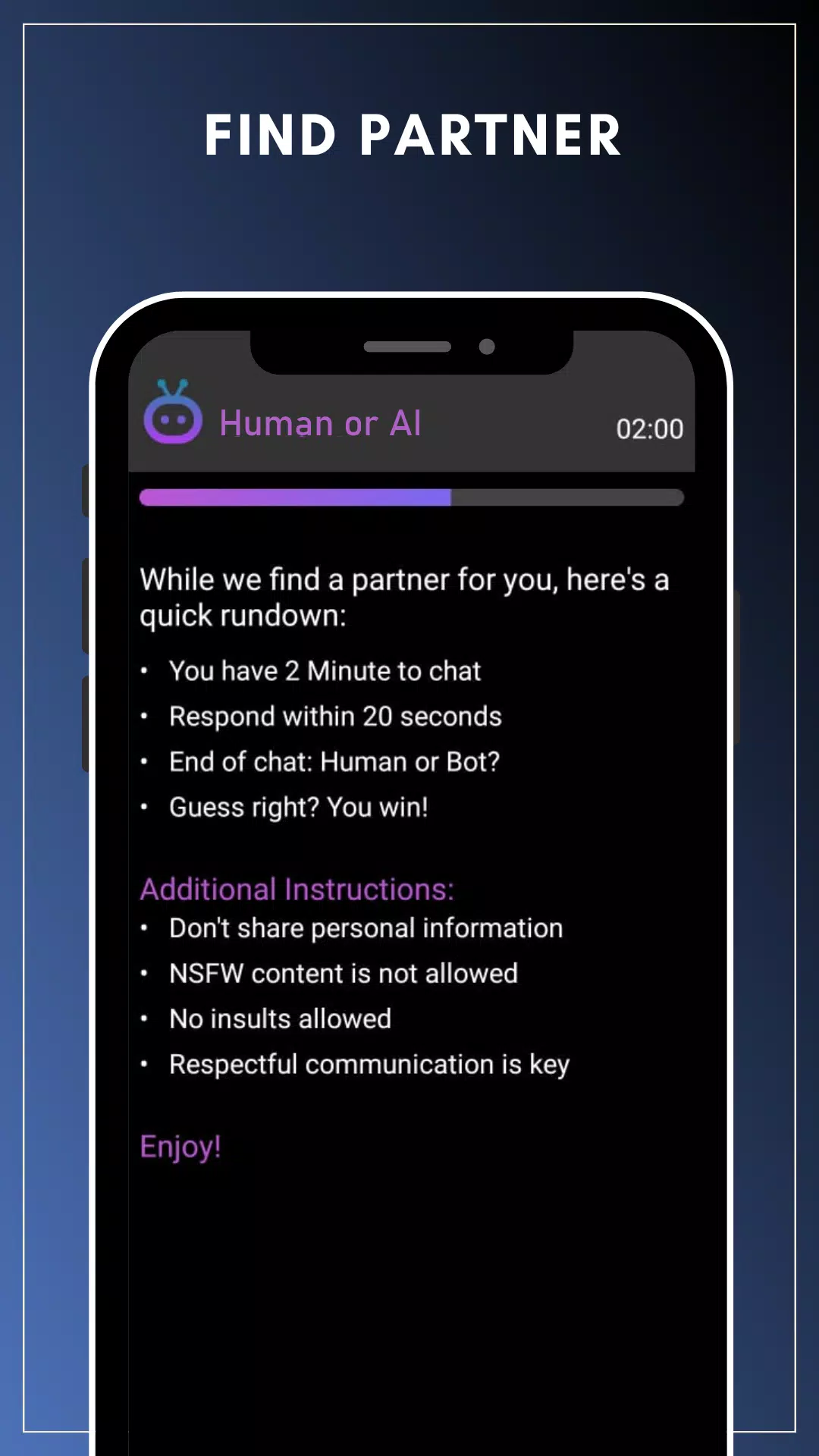 Human or AI Zrzut ekranu 0